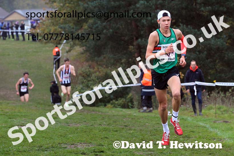 Mens Under-17s, 2022 National Cross Country Relays, Berry Hill Park, Mansfield.  Photo: David T. Hewitson/Sports for All Pics